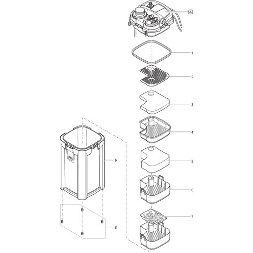 Oase Living Water Pièces détachées BioMaster 600 - Oase