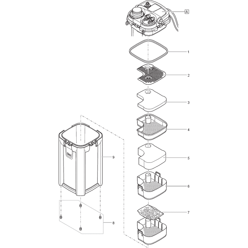 Oase Living Water Pièces détachées BioMaster Thermo 250 - Oase