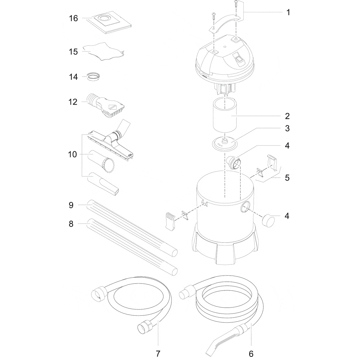 Pièces détachées pour Pontec Pondomatic