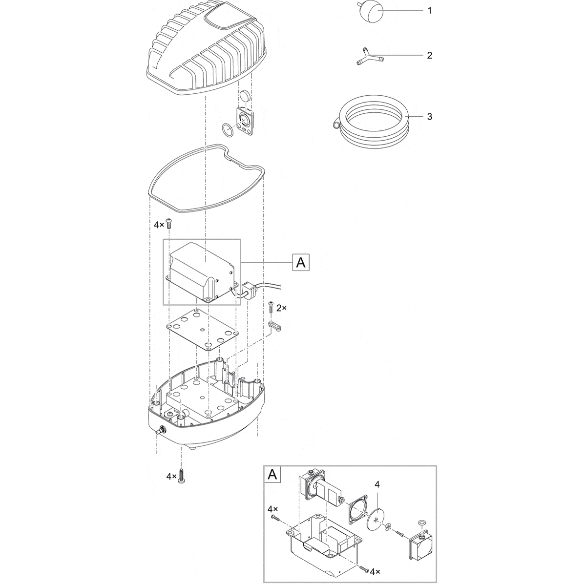 Pièces détachées et accessoires pour Oase Aquaoxy