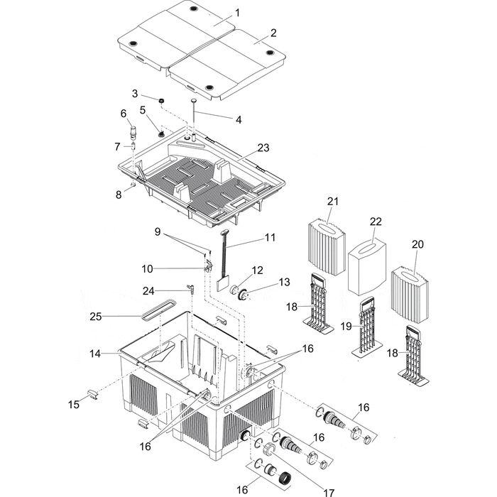 Oase Living Water Pièces détachées pour BioSmart Set 24000