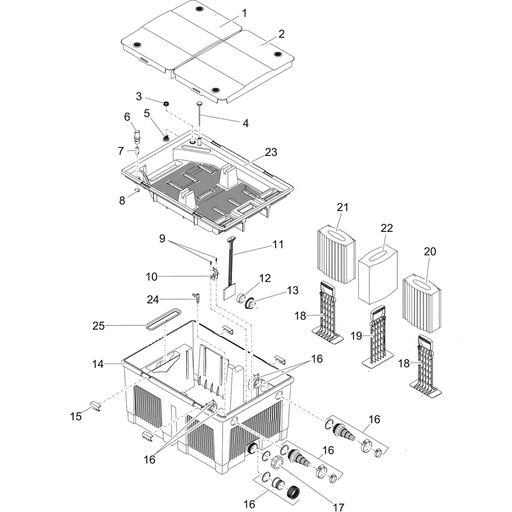 Oase Living Water Pièces détachées pour BioSmart Set 36000