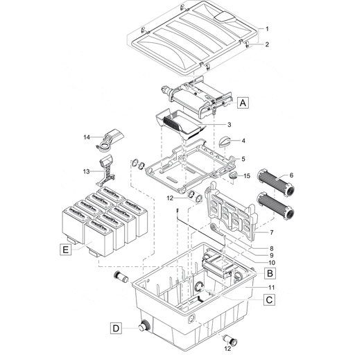 Oase Living Water Pièces détachées pour BioTec ScreenMatic² 40000