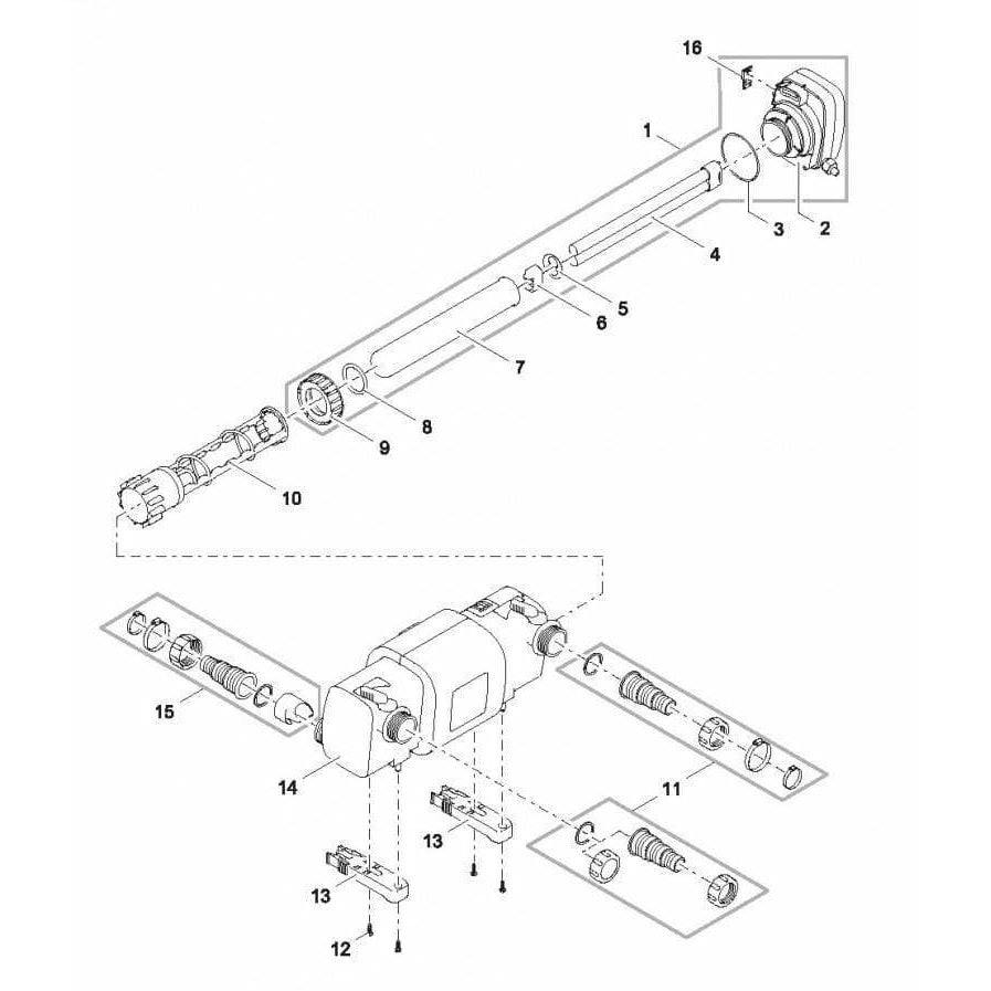 Tube en verres pour lampes uv de bassin - Quartz