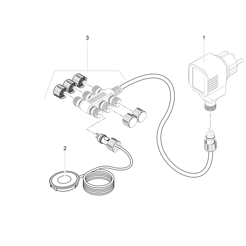 Oase Living Water Pièces détachées pour LunAqua Terra LED Set 6