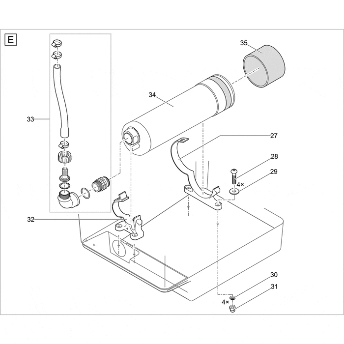 Oase Living Water Pièces détachées pour ProfiClear Premium Compact-M grav. OC