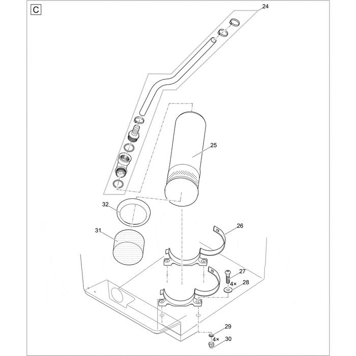 Oase Living Water Pièces détachées pour ProfiClear Premium DF-L pompage OC