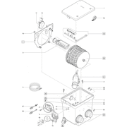 Oase Living Water Pièces détachées pour ProfiClear Premium DF-L pompage OC