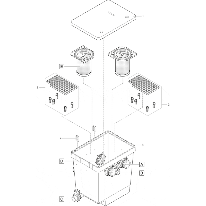 Oase Living Water Pièces détachées pour ProfiClear Premium Module individuel