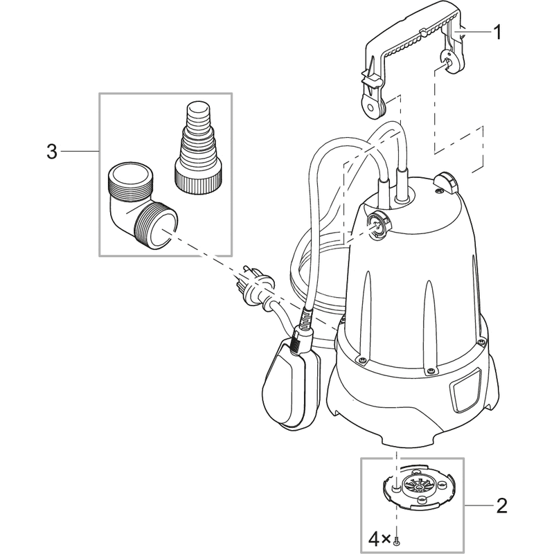 Oase Living Water Pièces détachées pour ProMax ClearDrain 6000