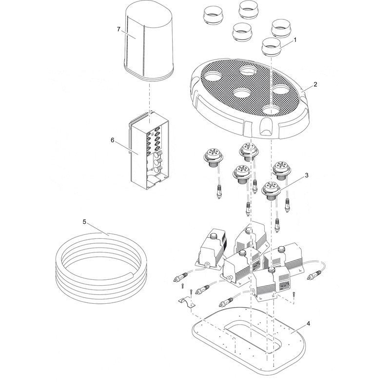 Oase Living Water Pièces détachées pour Water Quintet