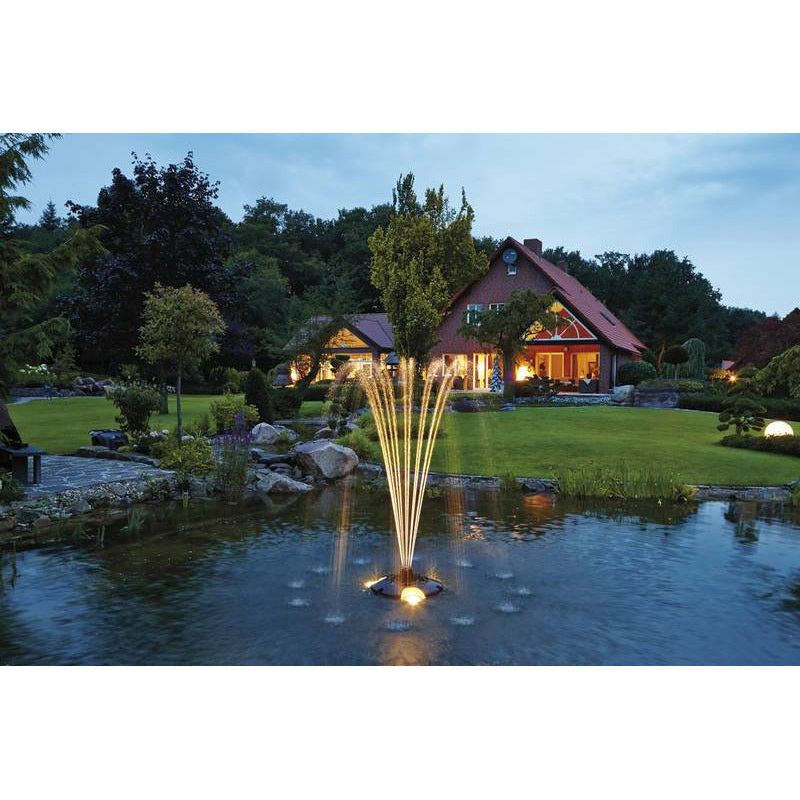 Oase Living Water Pompes pour jeux d'eau Pondjet Eco - Fontaine flottante pour étang de haute qualité - Oase 4010052577043 57704