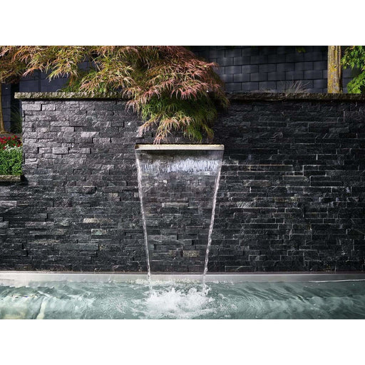 Oase Living Water Lames d'eau Waterfall XL 60 - Lame d'eau inox 60 CM avec grand débord - Oase 4010052707723 70772