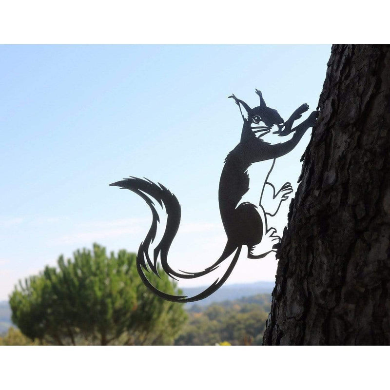 Ombre Sauvage Décoration Écureuil - Silhouette en acier corten 2018OS05