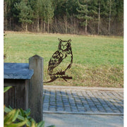 Ombre Sauvage Décoration Hibou - Silhouette en acier corten 2018OS010