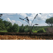 Ombre Sauvage Décoration Martin Pêcheur - Silhouette en acier corten MARTINPECHEUROMBRE