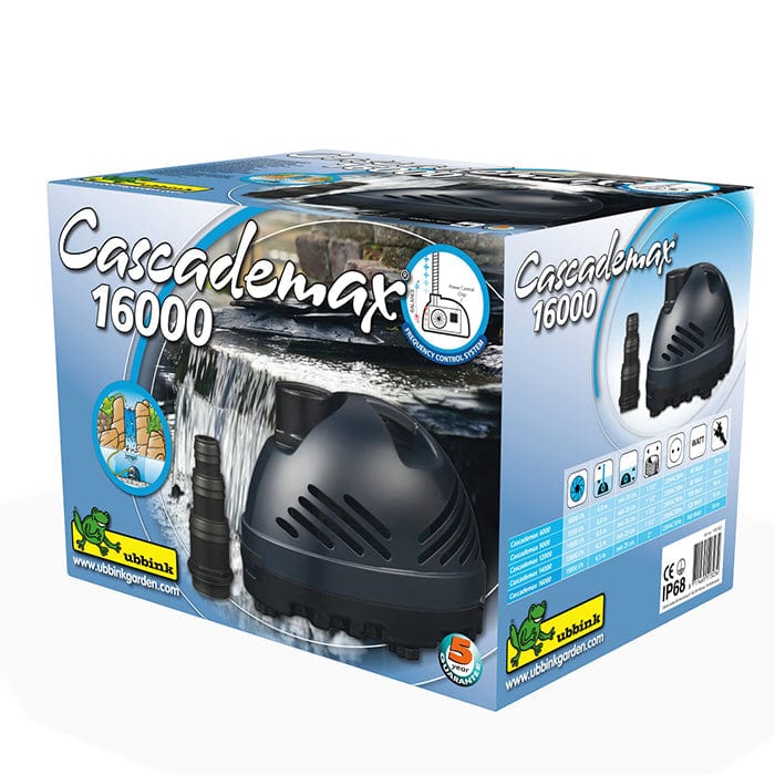 PONDSHOPI UBBINK CASCADEMAX 16000  - pompe pour cascade et cours d'eau - Qmax(l/h) 15800, 160W, Hmax(m) 6,50, 2'' 8711465513234 1351323