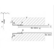 Pondtechnics Pieces PVC Passage de paroi pour bâche 50MM + acc. inox - À visser sous pression - Pondtechnics 5400909502103 901043