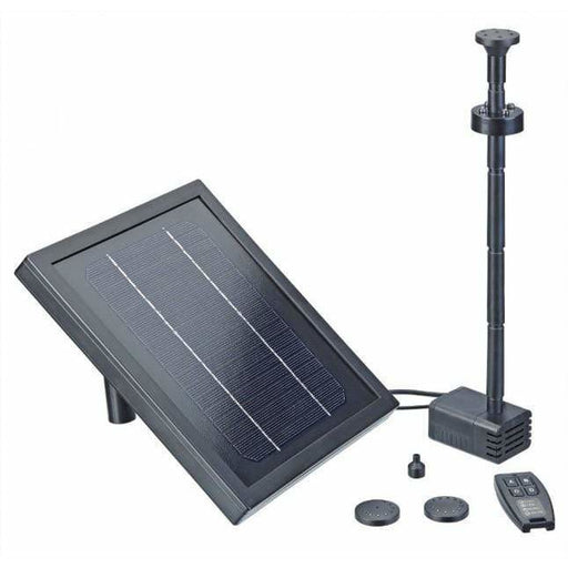 Pontec Solaires PondoSolar 250 Control - Kit solaire jeu d'eau pour fontaine - Pontec 4010052433240 43324