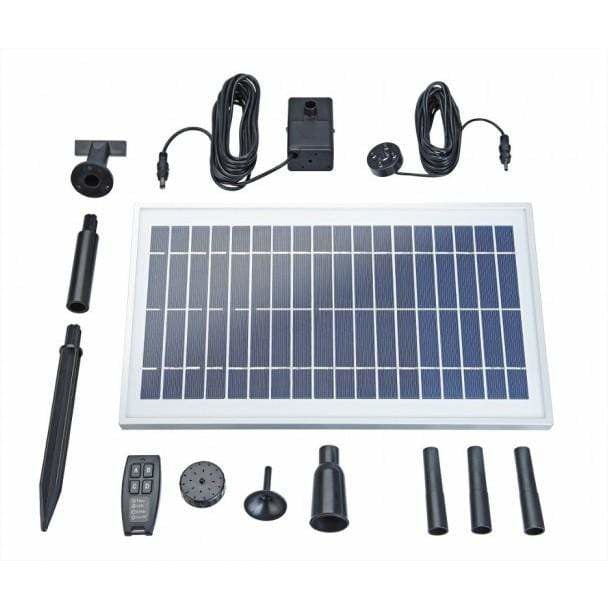 Pontec Solaires PondoSolar 600 Control - Kit pour jet d'eau solaire - Pontec 4010052433257 43325