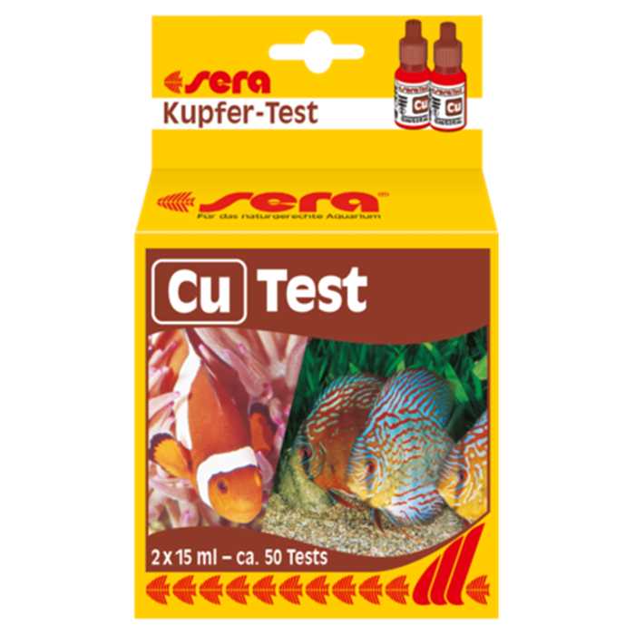 Sera Traitements CU TEST CUIVRE SERA 15ML TESTEUR 4001942047104 04710