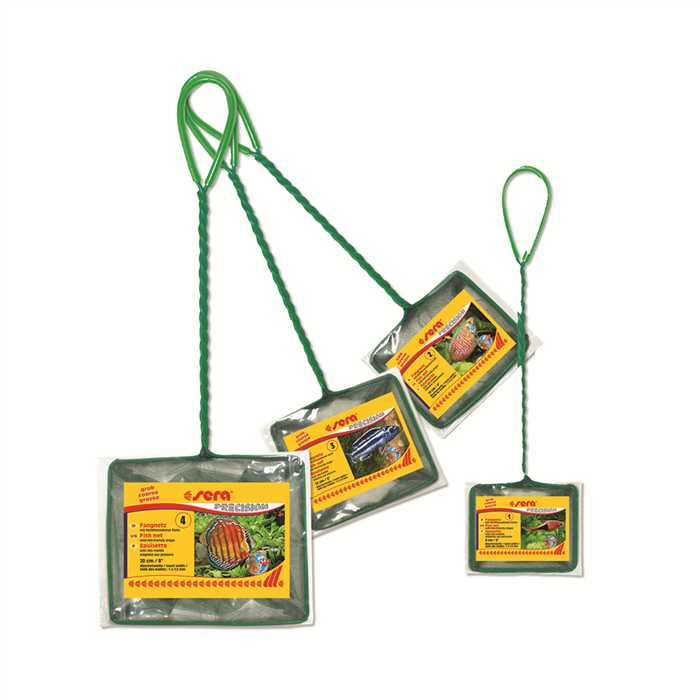 Sera Épuisettes pour aquariums Épuisette d'aquarium Sera - GROSSE, 5" - 12CM (3) 4001942088244 08824