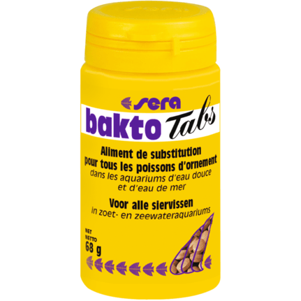 Sera SERA Bakto Tabs - 275 TABS (68G) - Aliment composé en pastilles contre les infections bactériennes 4001942074803 7480