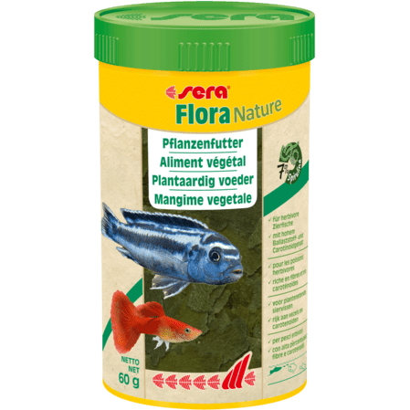 Sera Sera Flora Nature - Nourriture pour poissons - 60g 4001942453066 32245