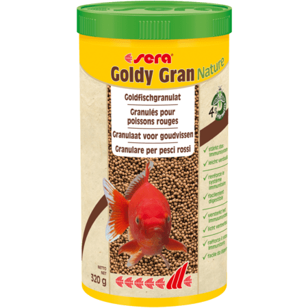 Sera Sera Goldy Gran Nature - Nourriture pour poissons rouges 4001942008723 00872