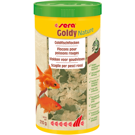 Sera Sera Goldy Nature - Nourriture pour poissons - 210g 4001942453349 32249