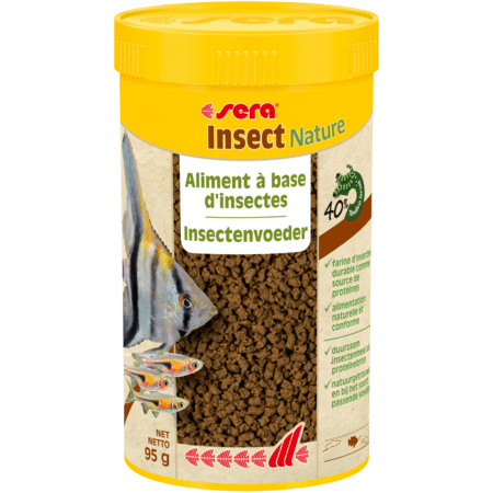 Sera Sera Insect Nature - Nourriture pour poissons - 95g