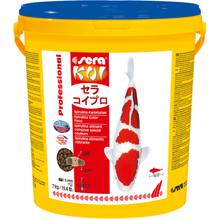 Sera Sera KOI Professional Spirulina aliment composé spécial couleurs - 7Kg