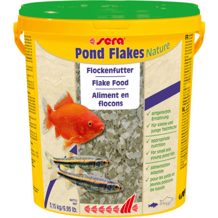 Sera Pond Flakes Nature - Nourriture pour poissons - 1.6Kg