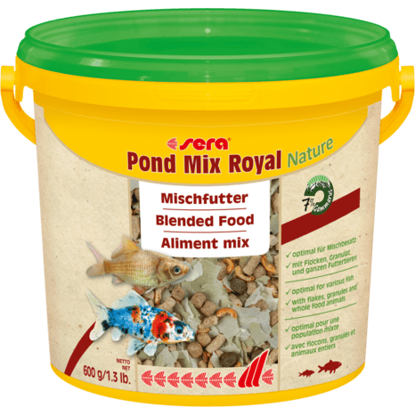 Sera Sera Pond Mix Royal Nature - Nourriture pour poissons - 600g 4001942071024 07102