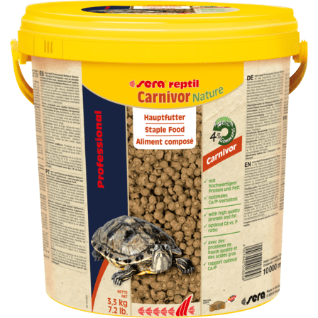 Sera Sera reptil Professional Carnivor Nature - 10L 4001942018258 01825