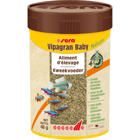 Sera Sera Vipagran Baby Nature - Nourriture pour poissons - 48g 4001942007054 00705