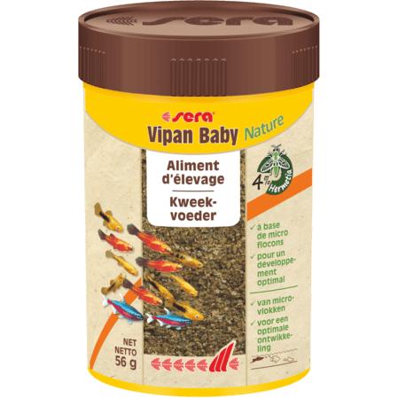 Sera Sera Vipan Baby Nature - Nourriture pour poissons - 56g 4001942007405 00740