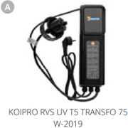 Superfish A. KOIPRO RVS UV T5 TRANSFO 75 W-2019 Pièces détachées pour Koi Pro UVC 75W 06010305