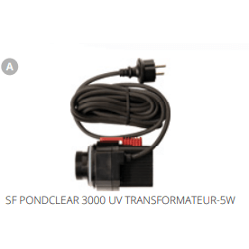 Superfish A. SF PONDCLEAR 3000 UV TRANSFORMATEUR-5W Pièces détachées pour Pond Clear 3000 06020243