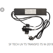 Superfish A. SF TECH UV T5 TRANSFO 75 W-2019 Pièces détachées pour UV Alu Tech UVC 75W 06010290