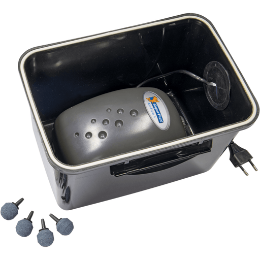 Superfish Pompes à air Air-Box 4 - Set d'aération dans boite étanche pour bassin de de 4 à 10m³ - Superfish 8715897025457 07010335