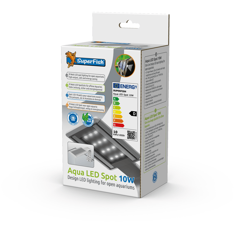 Superfish Éclairage pour aquariums Aqua Led Spot 10W - Led pour Aquarium - Superfish 8715897313066 A4020250