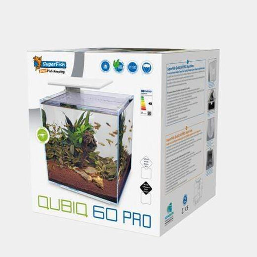 Superfish Aquariums Aquarium QubiQ 60 PRO Blanc - 60L - Superfish 8715897312939 A4050900