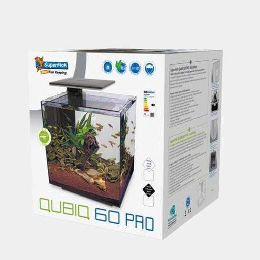 Superfish Aquariums Aquarium QubiQ 60 PRO Noir - 60L - Superfish 8715897312946 A4050905