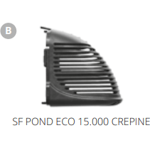 Superfish B. SF POND ECO 15000 CREPINE Pièces détachées pour Pond Eco 15000 07070282