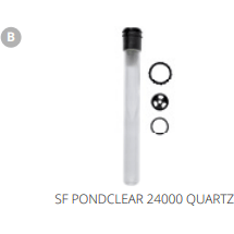 Superfish B.  SF PONDCLEAR 24000 QUARTZ Pièces détachées pour Pond Clear 24000 06020270