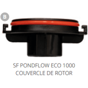 Superfish B.  SF PONDFLOW ECO 1000 COUVERCLE DE ROTOR Pièces détachées pour Pond Flow Eco 1000 07060325
