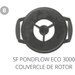 Superfish B. SF PONDFLOW ECO 3000 COUVERCLE DE ROTOR Pièces détachées pour Pond Flow Eco 3000 07060335