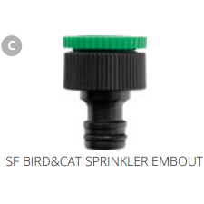 Superfish C.  SF BIRD&CAT SPRINKLER EMBOUT Pièces détachées pour Bird & Cat Sprinkler & Protector 06090118