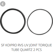 Superfish C' SF KOIPRO RVS UV JOINT TORIQUE TUBE QUARTZ 2 PCS Pièces détachées pour Koi Pro UVC 40W 06010187
